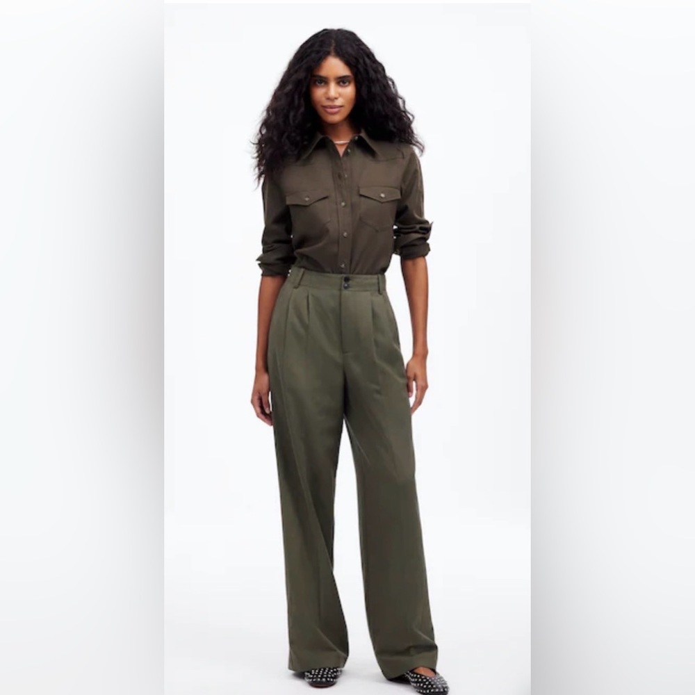 🆕 NWT Madewell Harlow Wide Leg Pants